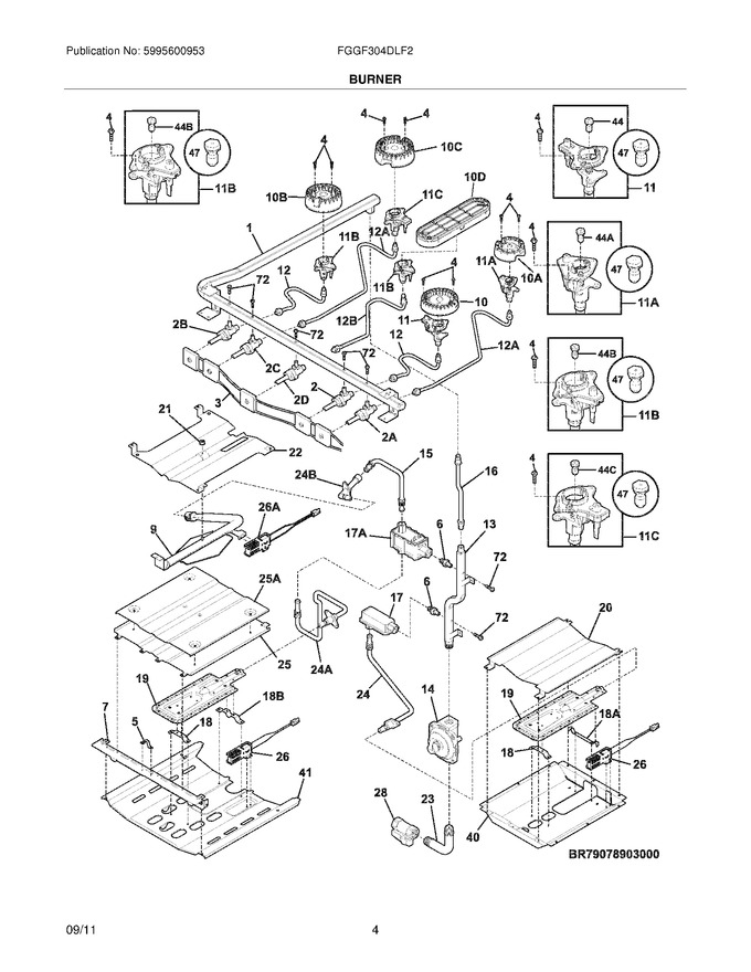 Diagram for FGGF304DLF2