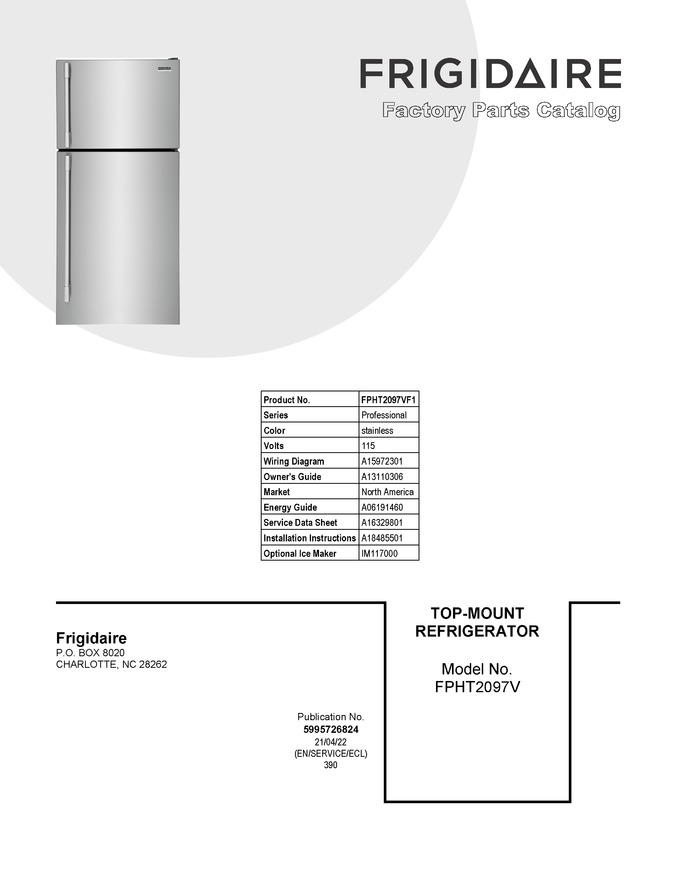 Diagram for FPHT2097VF1