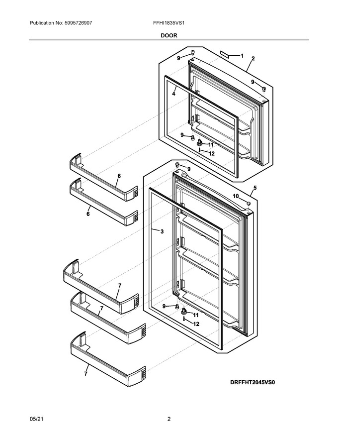 Diagram for FFHI1835VS1