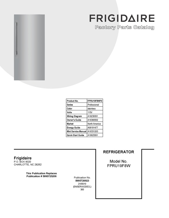 Diagram for FPRU19F8WF0