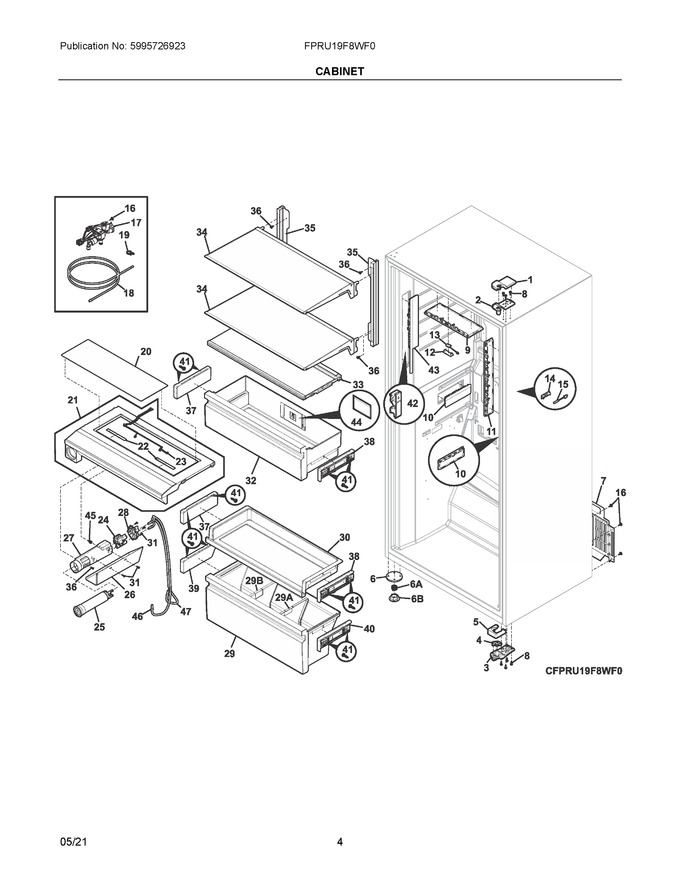 Diagram for FPRU19F8WF0