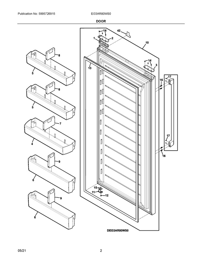 Diagram for EI33AR80WS0