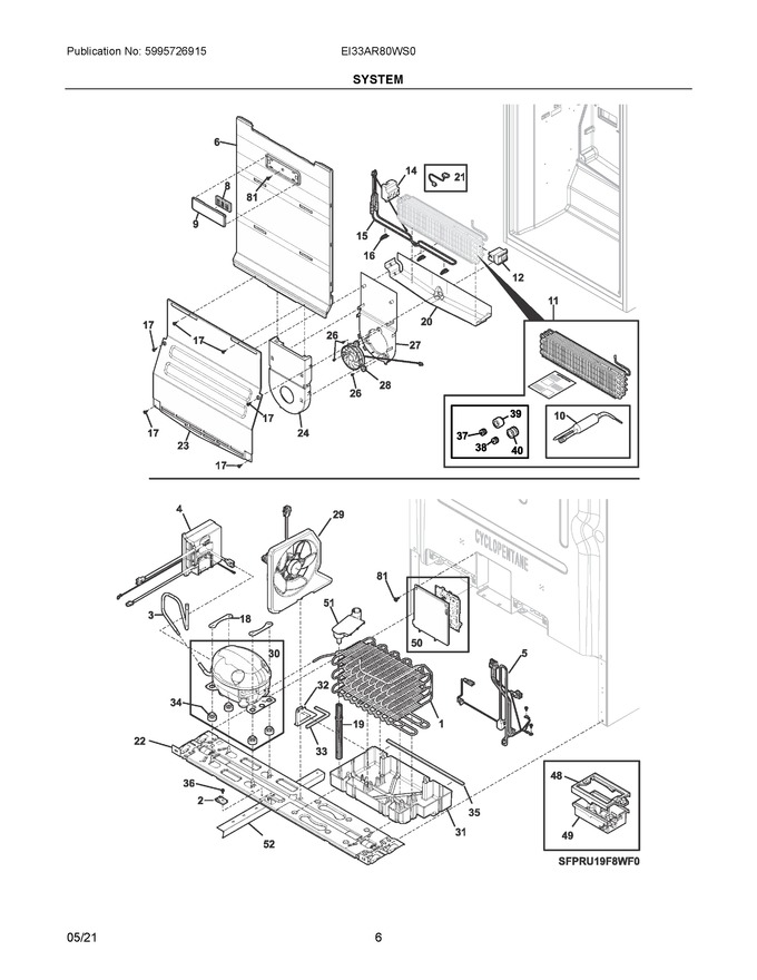 Diagram for EI33AR80WS0