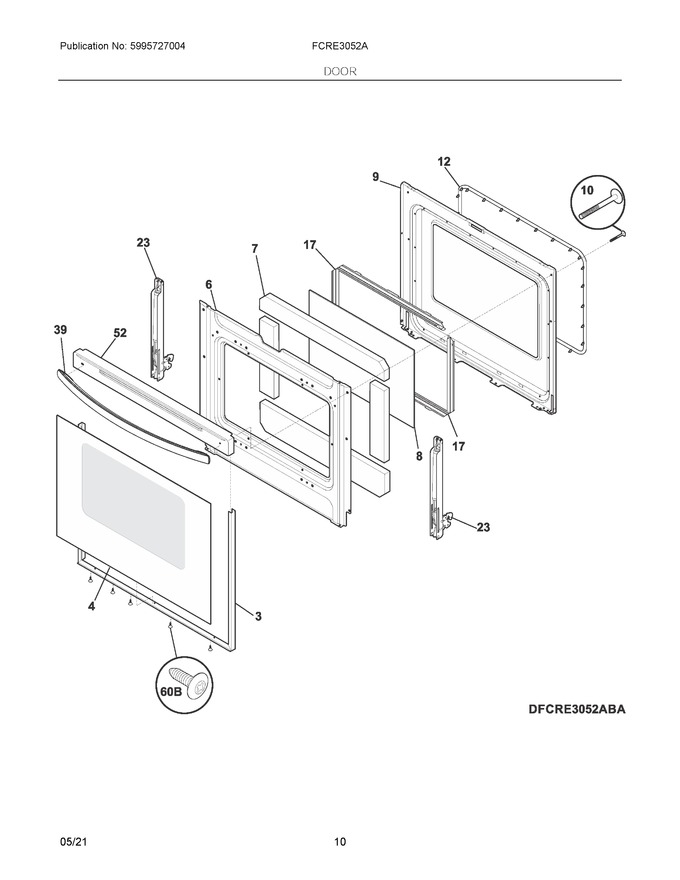 Diagram for FCRE3052AWG