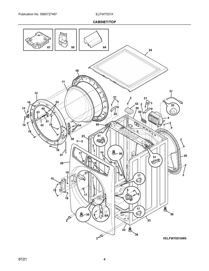 Diagram for ELFW7537AT0