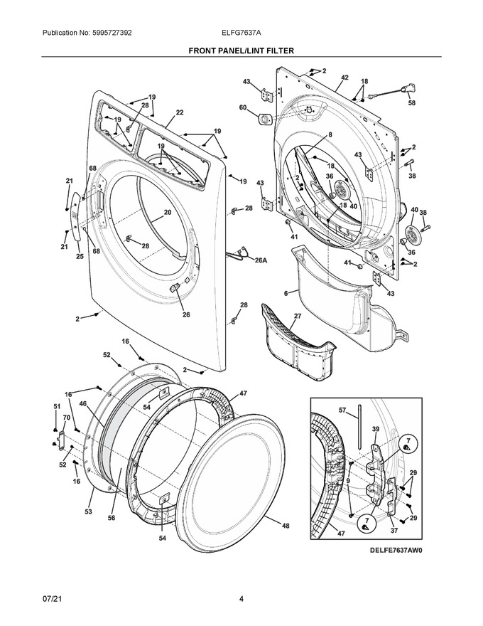 Diagram for ELFG7637AW0