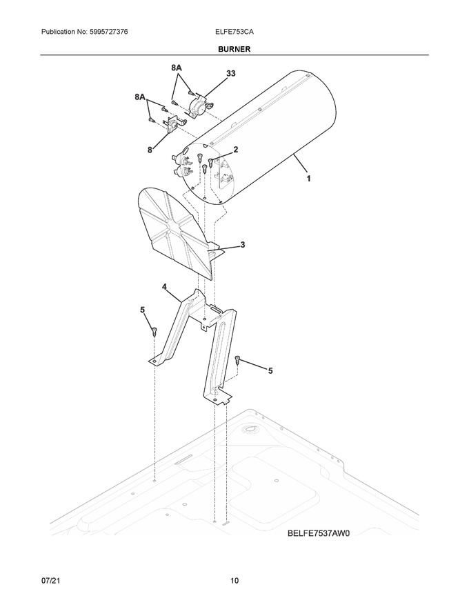 Diagram for ELFE753CAW0