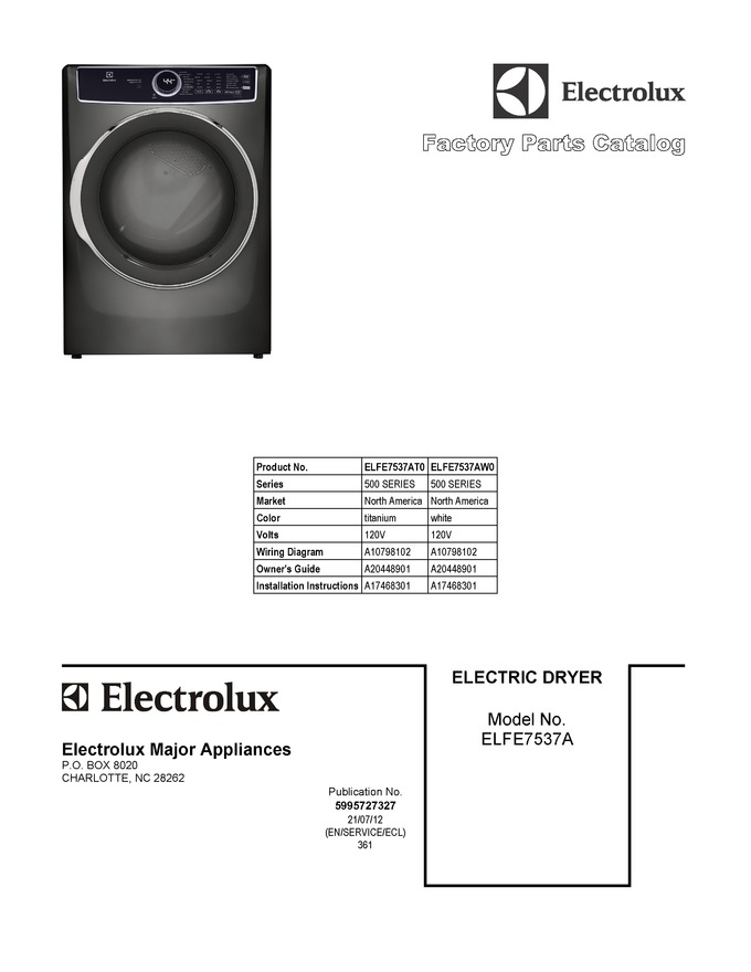 Diagram for ELFE7537AT0