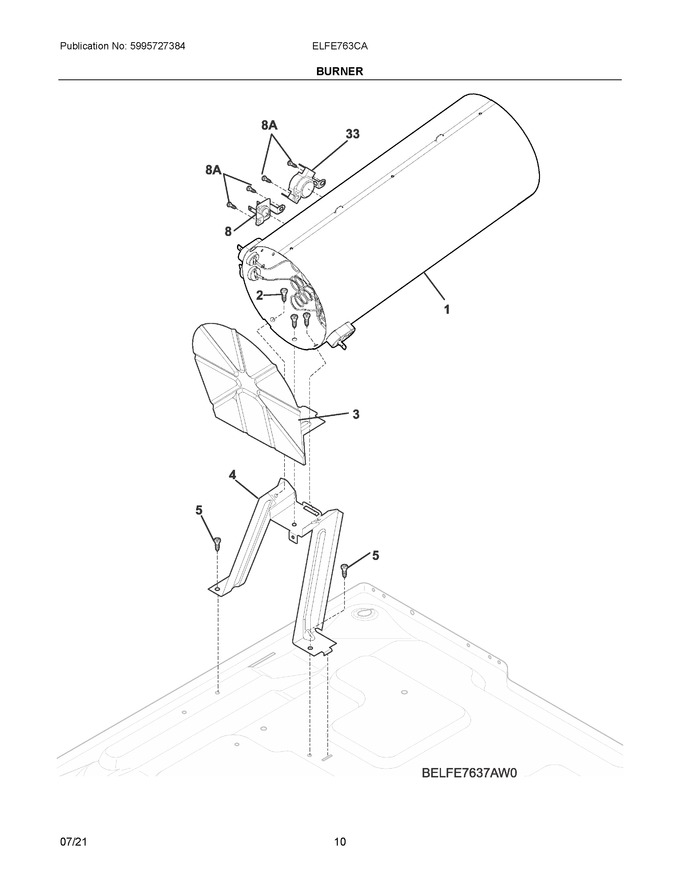 Diagram for ELFE763CAW0