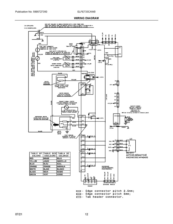 Diagram for ELFE733CAW0