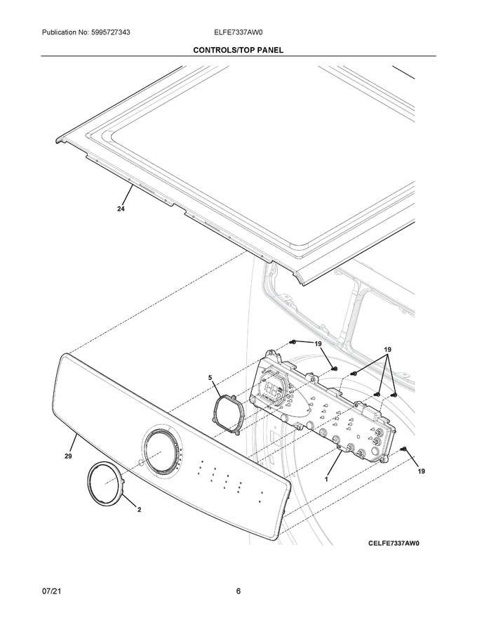 Diagram for ELFE7337AW0