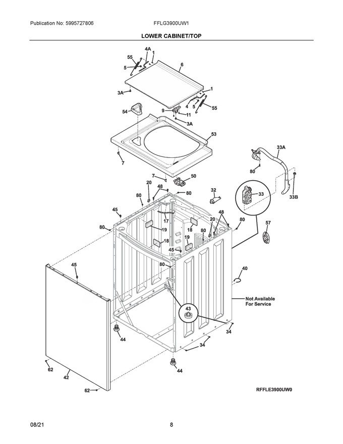 Diagram for FFLG3900UW1