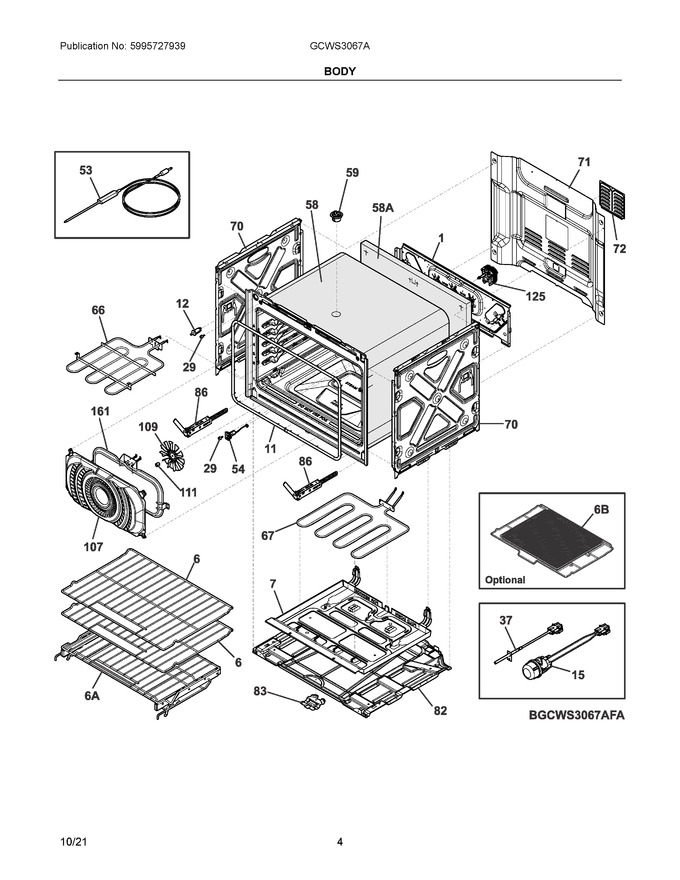 Diagram for GCWS3067ADA