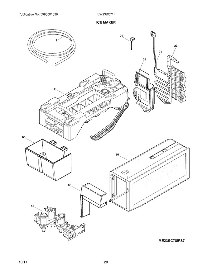 Diagram for EW23BC71IW9