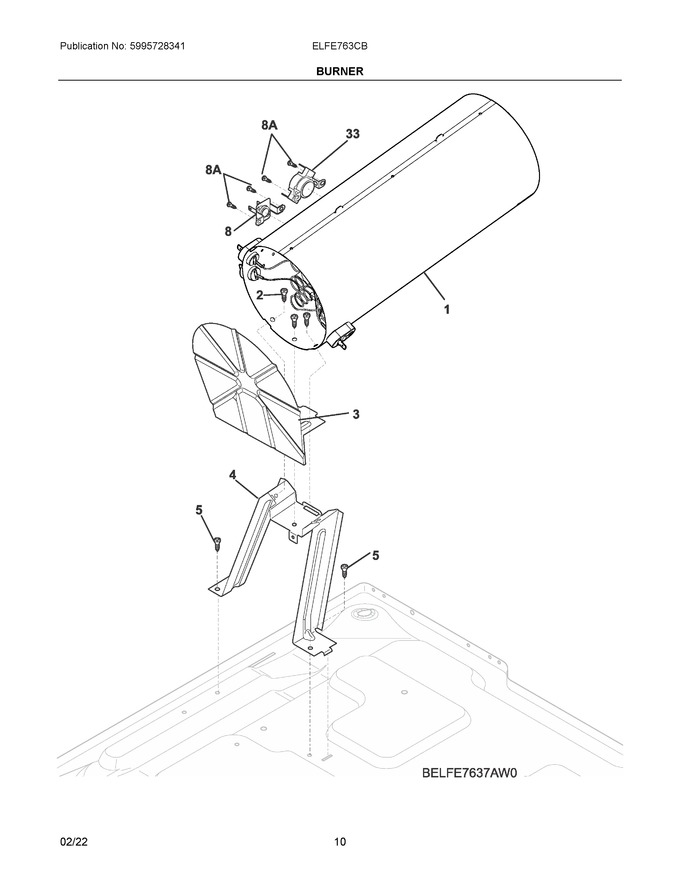 Diagram for ELFE763CBT0