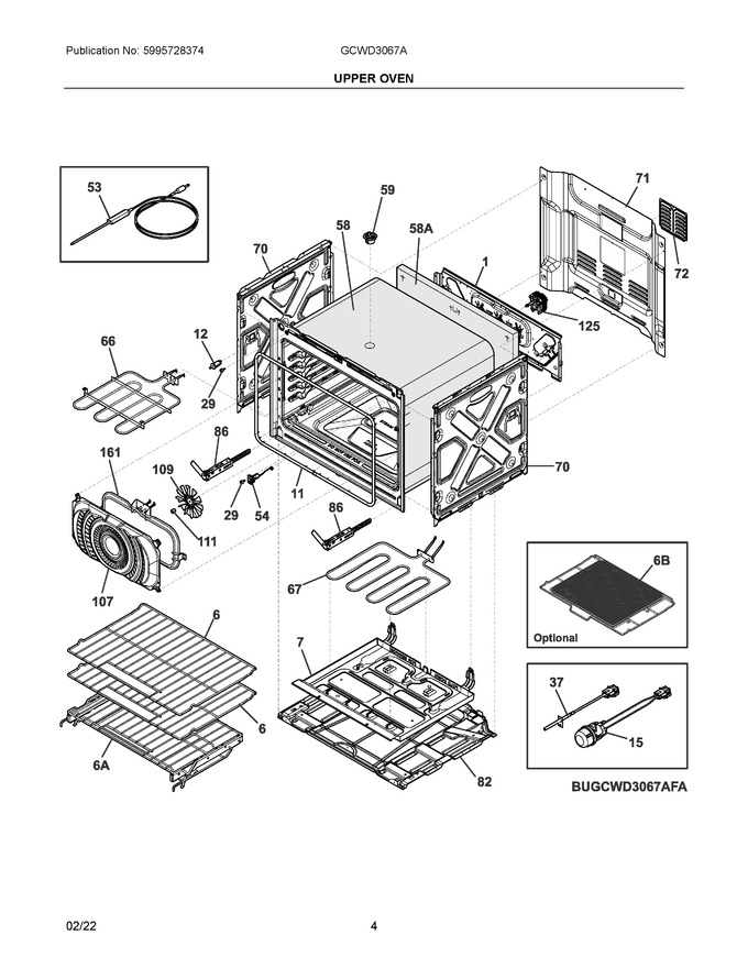 Diagram for GCWD3067ADA