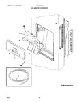 Diagram for 08 - Ice & Water Dispenser