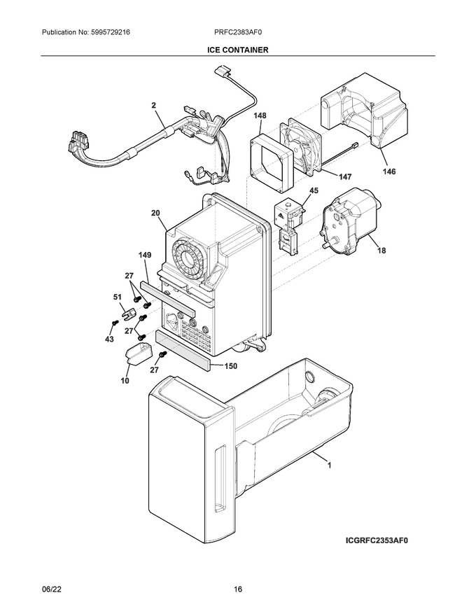 Diagram for PRFC2383AF0