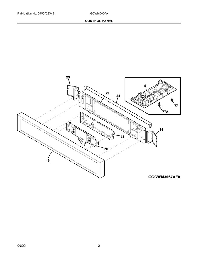 Diagram for GCWM3067AFA