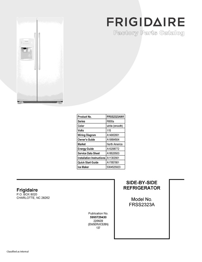 Diagram for FRSS2323AW1