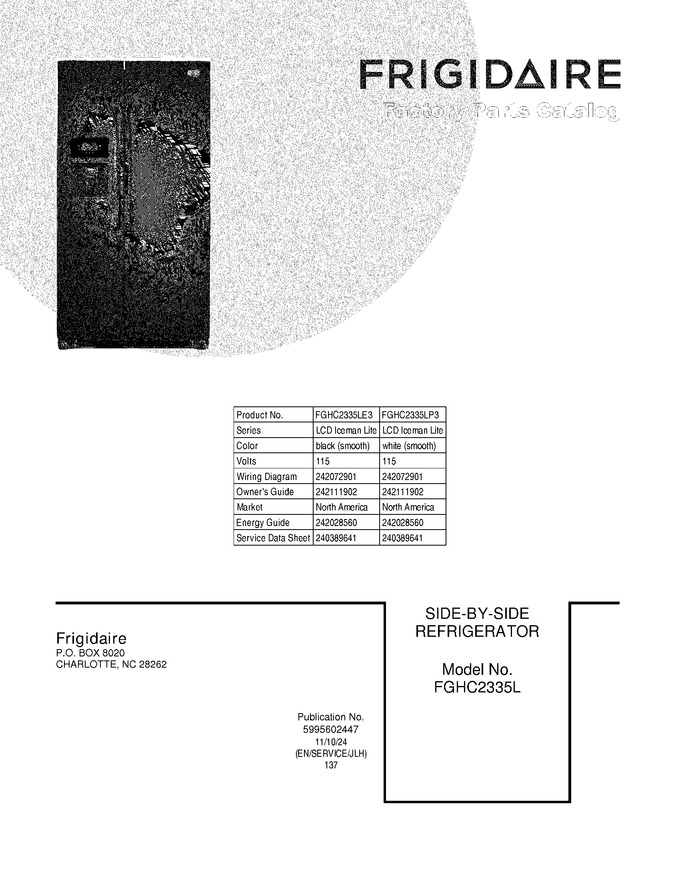 Diagram for FGHC2335LP3