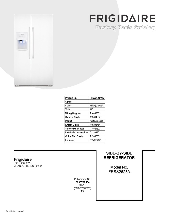 Diagram for FRSS2623AW3