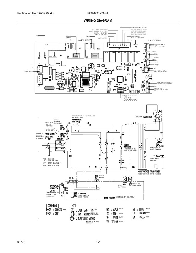 Diagram for FCWM2727ASA