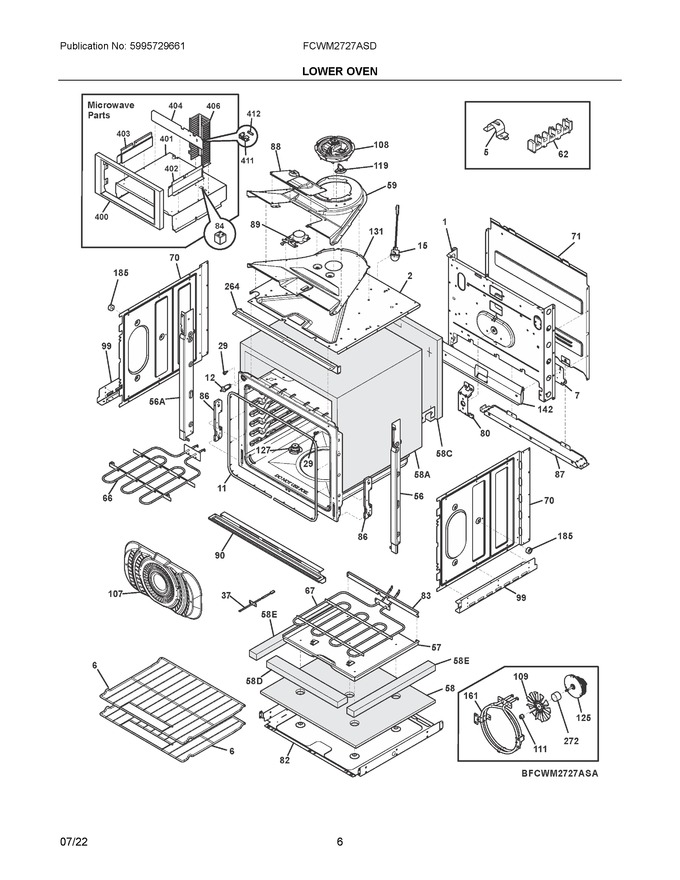 Diagram for FCWM2727ASD