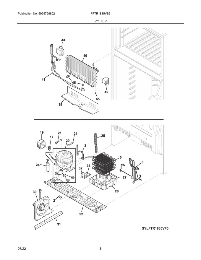 Diagram for FFTR1835VS5