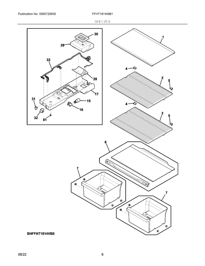 Diagram for FFHT1814WB1