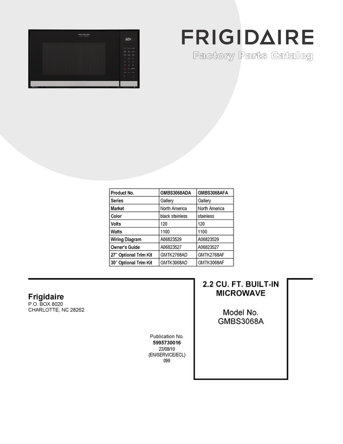 Diagram for GMBS3068ADA