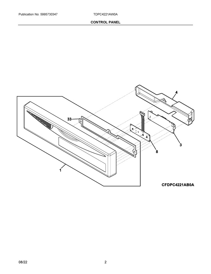 Diagram for TDPC4221AW0A