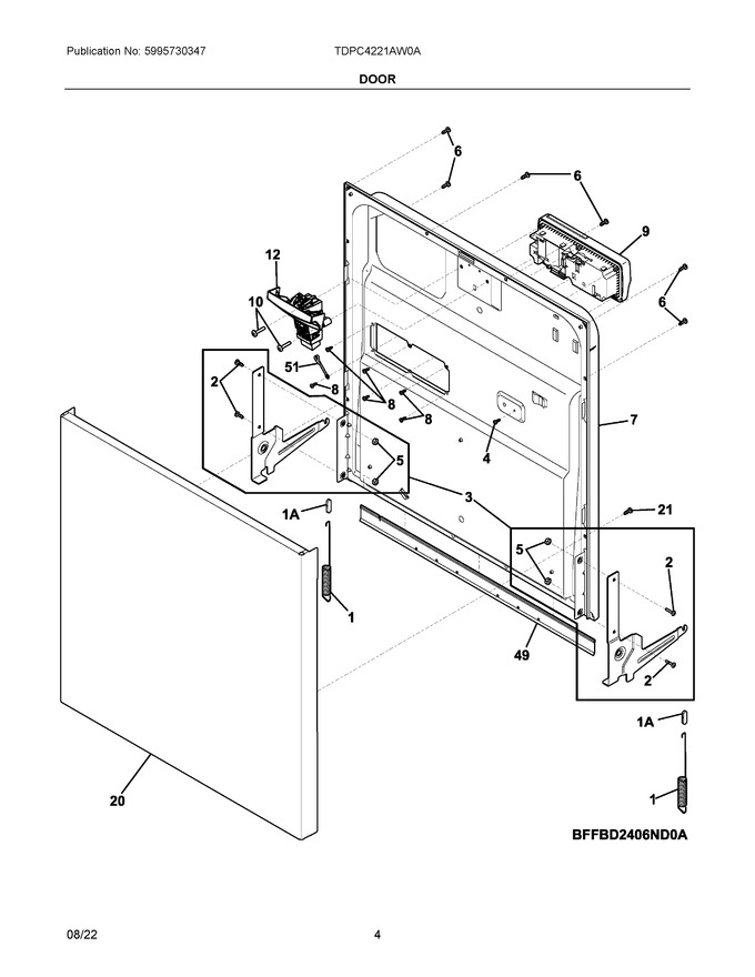 Diagram for TDPC4221AW0A