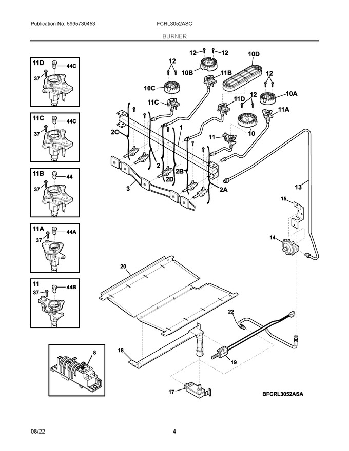 Diagram for FCRL3052ASC