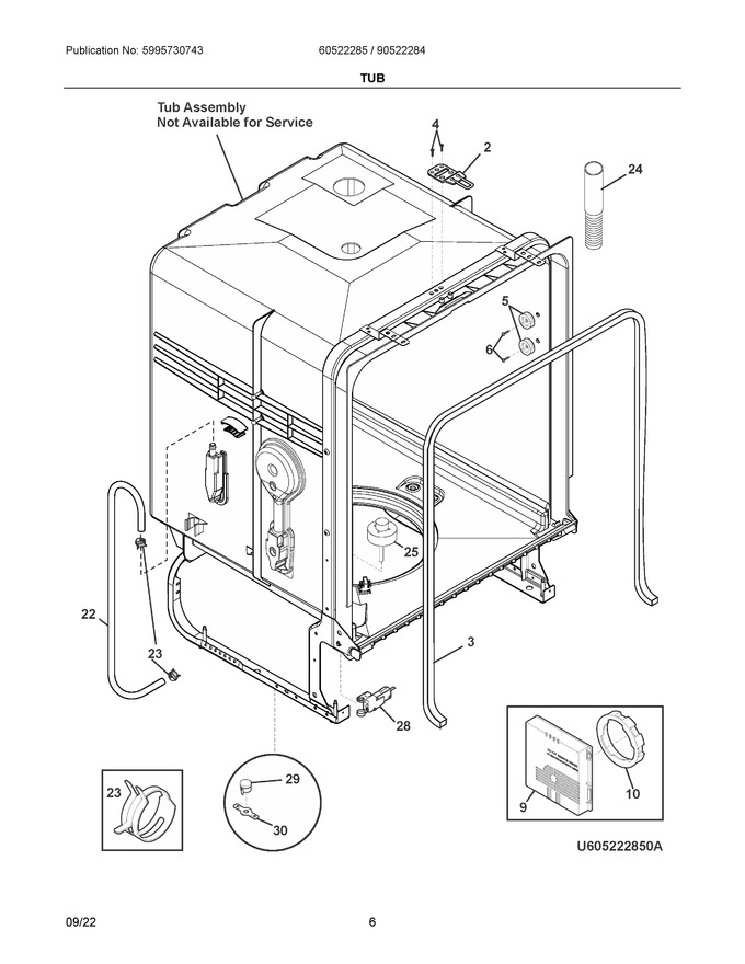 Diagram for 605222850A