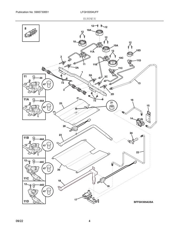 Diagram for LFGH3054UFF