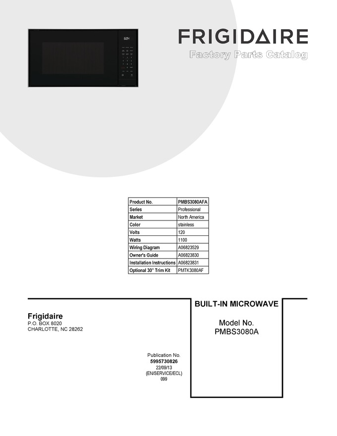 Diagram for PMBS3080AFA