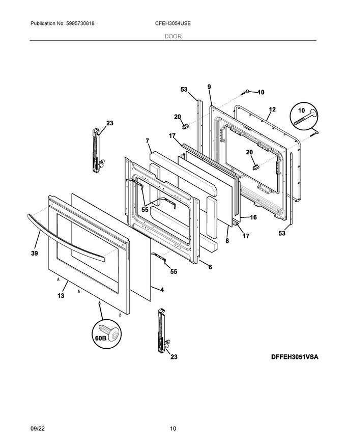 Diagram for CFEH3054USE