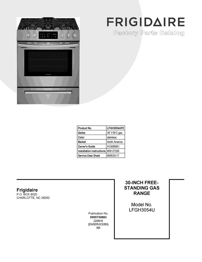 Diagram for LFGH3054UFE