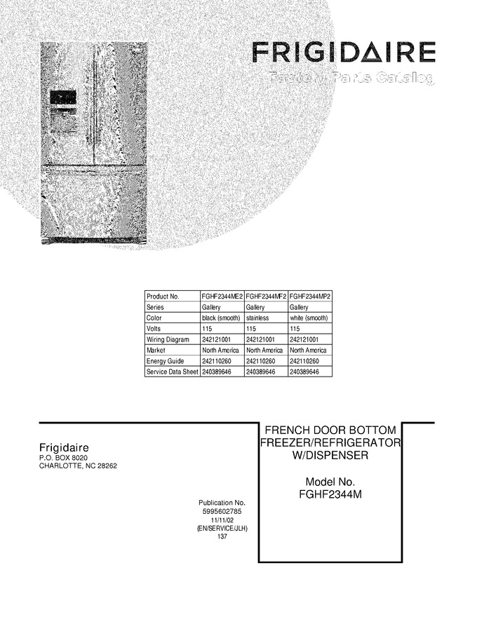 Diagram for FGHF2344MP2