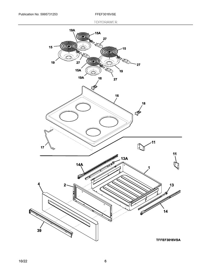 Diagram for FFEF3016VSE