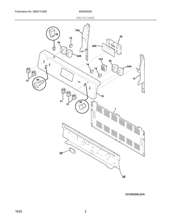 Diagram for 80462054D