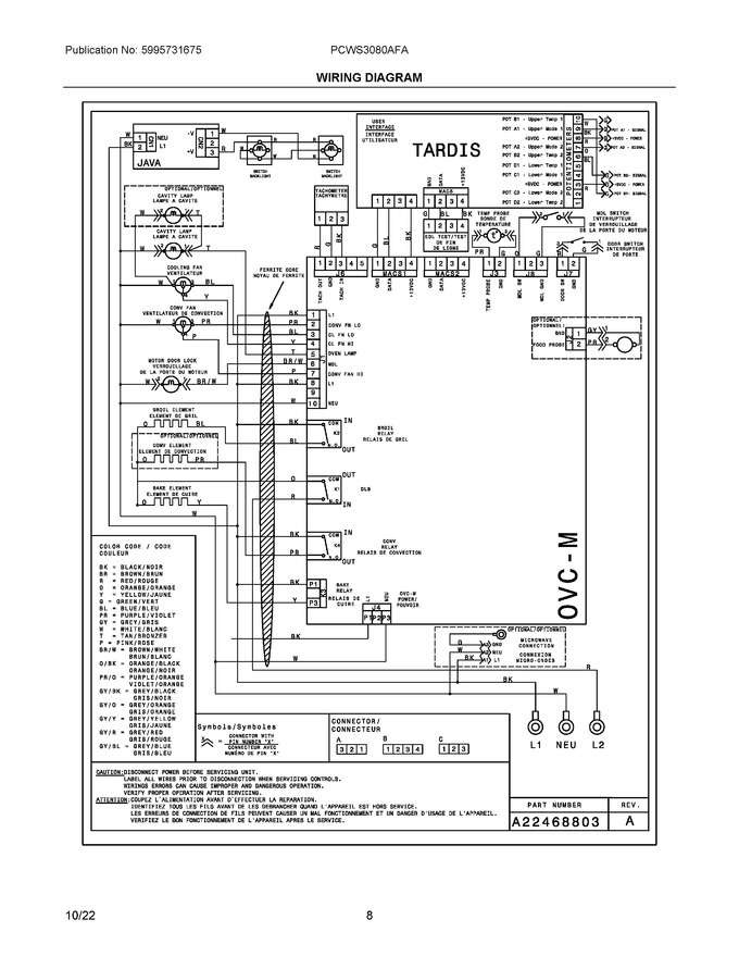 Diagram for PCWS3080AFA