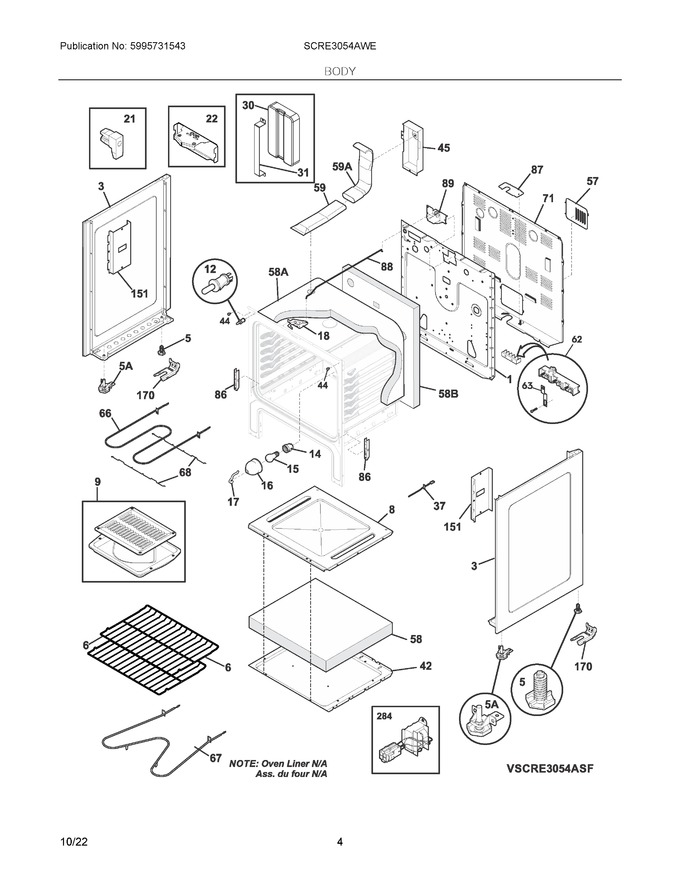 Diagram for SCRE3054AWE