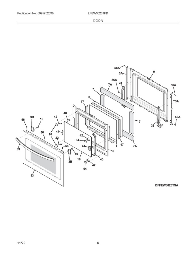 Diagram for LFEW3026TFD