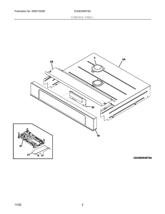 Diagram for EI30EW48TSD