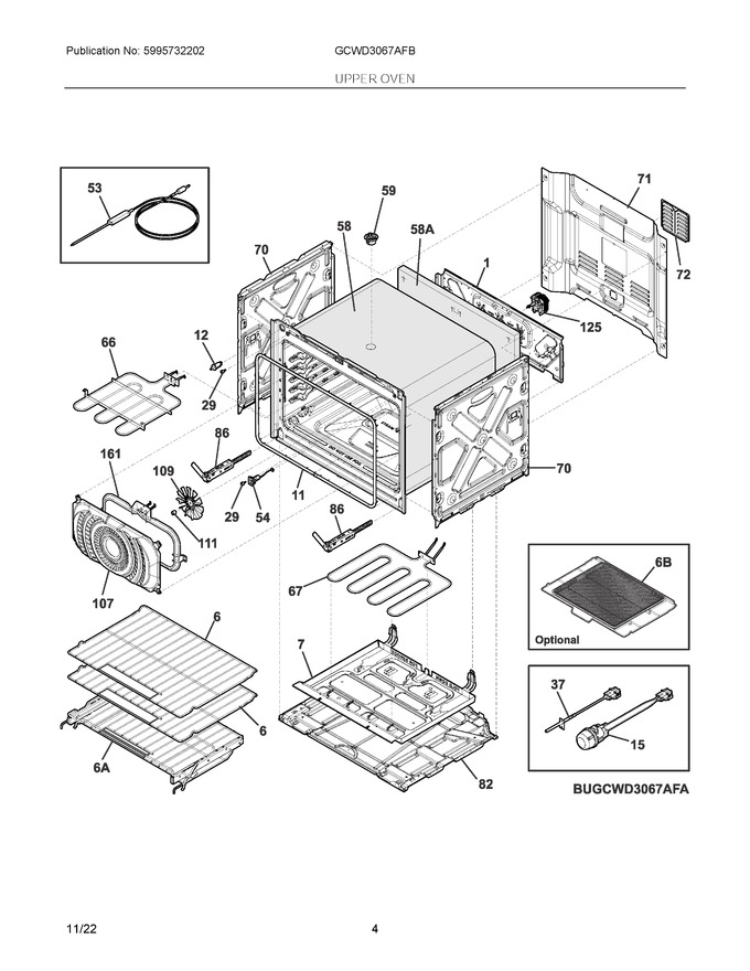 Diagram for GCWD3067AFB