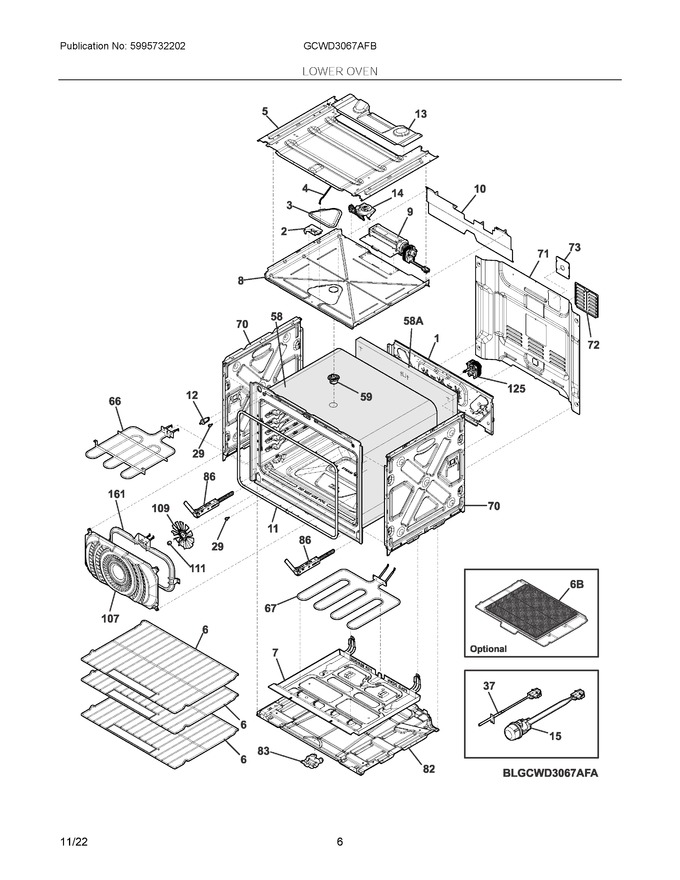 Diagram for GCWD3067AFB