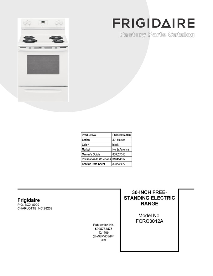 Diagram for FCRC3012ABG