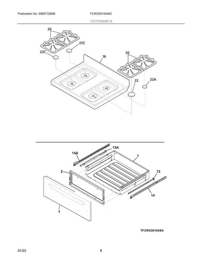 Diagram for FCRG3015AWC